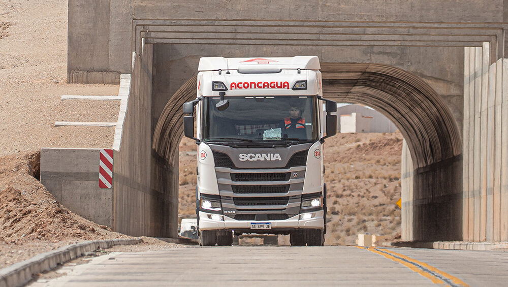 En condiciones extremas, Transporte Aconcagua eligió Scania.
